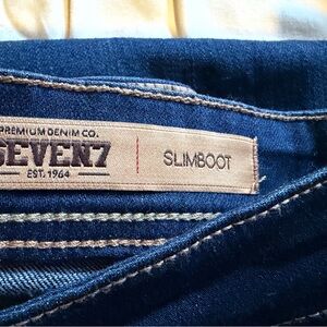 Seven7 Men's Slimboot Jeans - Deep Blue